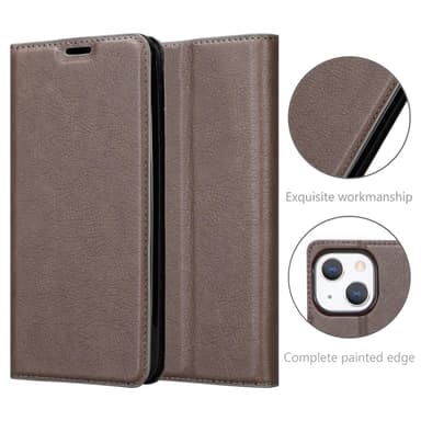 iPhone 13 Skal Fodral Case (Brun)