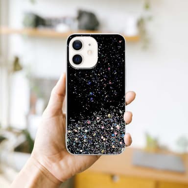 iPhone 12 MINI Skal Fodral Case (Svart)