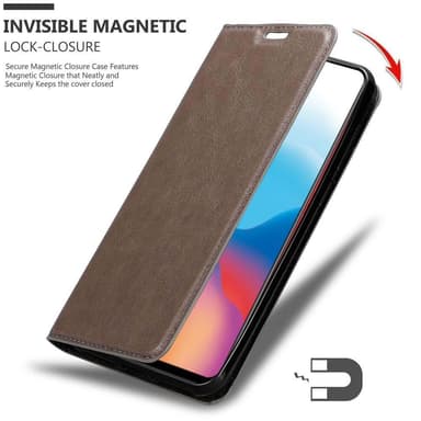 Vivo X21 Skal Fodral Case (Brun)