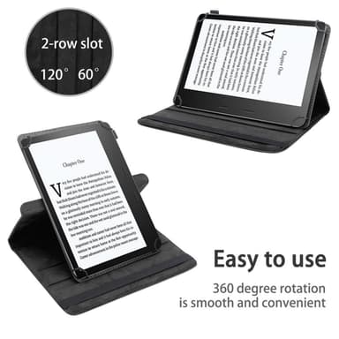 Kindle Oasis 2016 (8. Gen.) Skal Fodral Case (Svart)