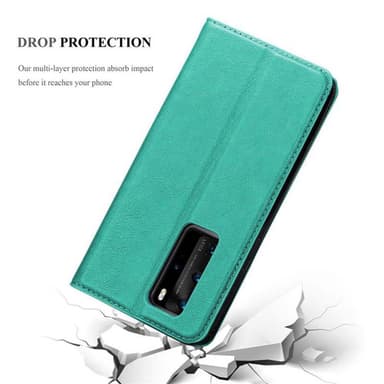 Huawei P40 PRO / P40 PRO+ Skal Fodral Case (Turkos)