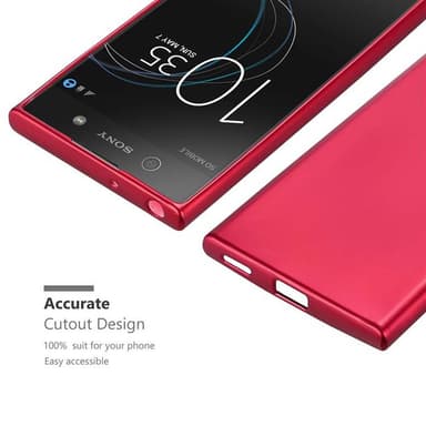 Skal Sony Xperia XA1 Fodral Case (Röd)