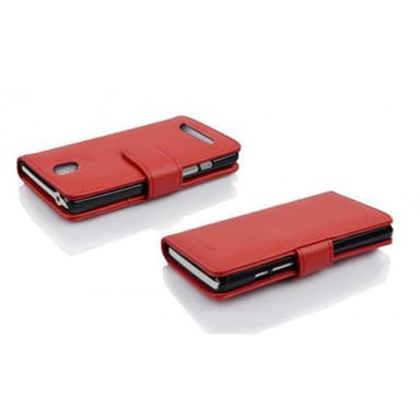 Skal HTC Desire 500 Plånboksfodral (Röd)