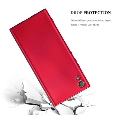 Skal Sony Xperia XA1 Fodral Case (Röd)