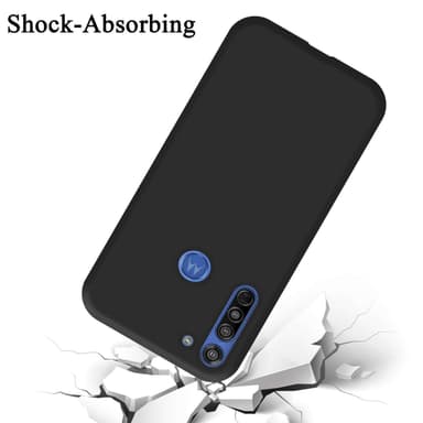 Motorola MOTO G8 Skal Fodral Case (Svart)