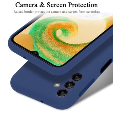 Samsung Galaxy A04s Skal Fodral Case (Blå)