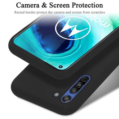 Motorola MOTO G8 Skal Fodral Case (Svart)