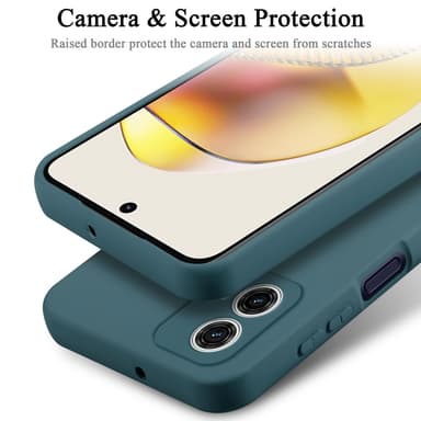 Motorola Moto G73 Skal Fodral Case (Grön)