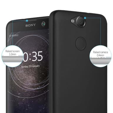 Skal Sony Xperia XA2 Fodral Case (Svart)