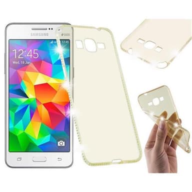 Samsung Galaxy GRAND PRIME Skal Fodral Case (Guld)