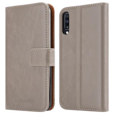 Samsung Galaxy A70 / A70s Plånboksfodral Skal (Brun)
