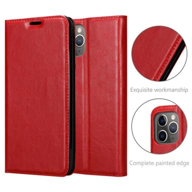 iPhone 12 PRO MAX Skal Fodral Case (Röd)