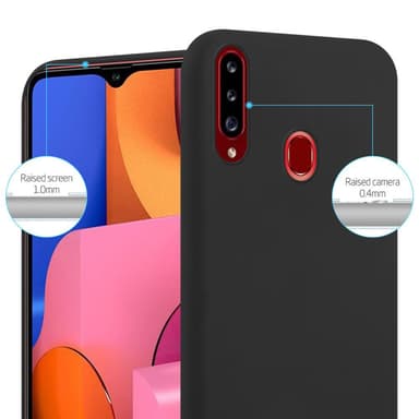 Skal Samsung Galaxy A20s Fodral Case (Svart)