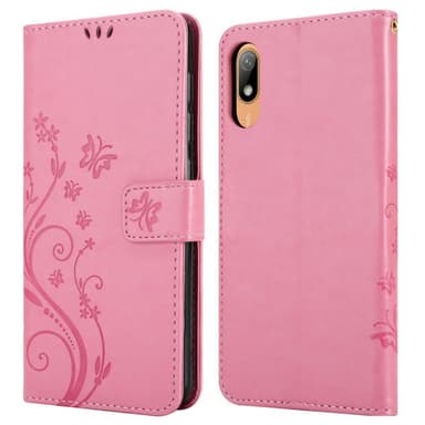 Huawei Y6 PRO 2019 Plånboksfodral Skal (Rosa)