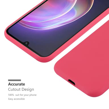 Skal Vivo V21 4G / 5G Fodral Case (Röd)