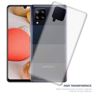 Samsung Galaxy A42 4G Skal Fodral Case (Transparent)