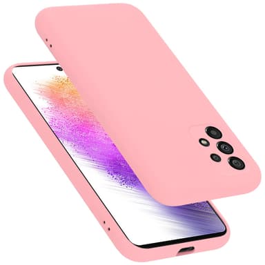 Samsung Galaxy A73 5G Skal Fodral Case (Rosa)