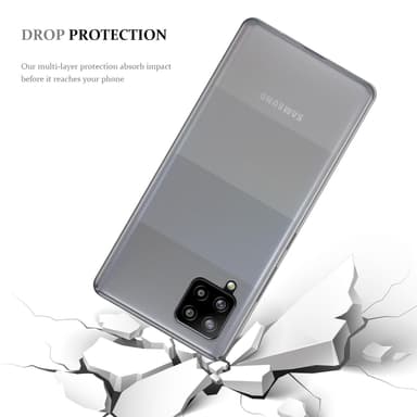 Samsung Galaxy A42 4G Skal Fodral Case (Transparent)