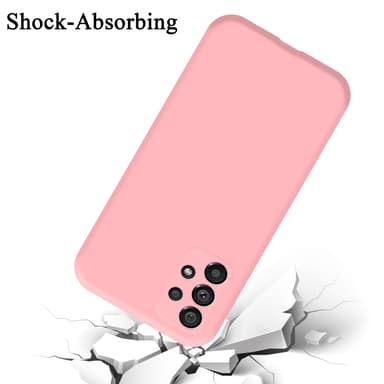Samsung Galaxy A73 5G Skal Fodral Case (Rosa)