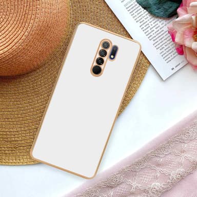 Xiaomi RedMi 9 Skal Fodral Case (Vit)