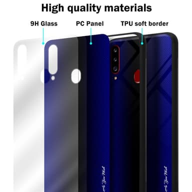 Samsung Galaxy A20s Skal Fodral Case (Lila)