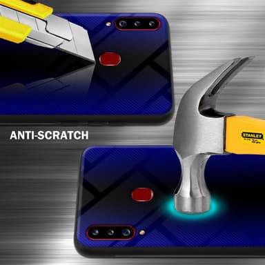 Samsung Galaxy A20s Skal Fodral Case (Lila)