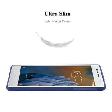 Skal Nokia 3 2017 Fodral Case (Blå)