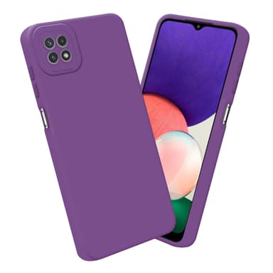 Samsung Galaxy A22 5G Skal Fodral Case (Lila)