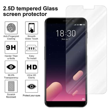 MEIZU M6S Skyddsglas Skyddsfilm Skärmskydd