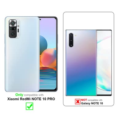 Xiaomi RedMi NOTE 10 PRO Skal Fodral Case (Svart)