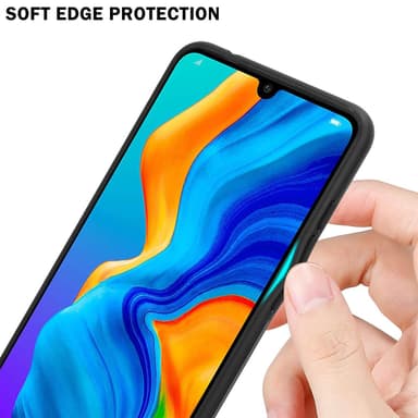 Huawei P30 LITE Skal Fodral Case (Svart)