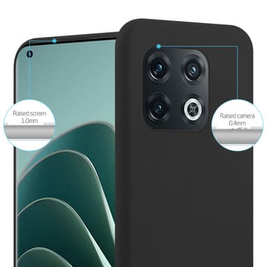 Skal OnePlus 10 PRO 5G Fodral Case (Svart)