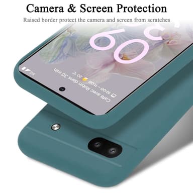 Google PIXEL 6A Skal Fodral Case (Grön)