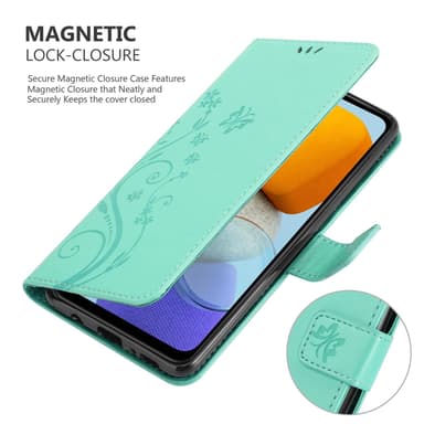 Samsung Galaxy M23 5G Plånboksfodral Skal (Turkos)