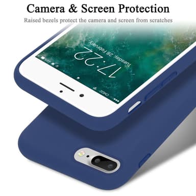 iPhone 7 PLUS / 7S PLUS / 8 PLUS Skal Fodral Case (Blå)
