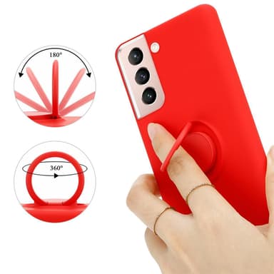 Skal Samsung Galaxy S21 5G Fodral Case (Röd)