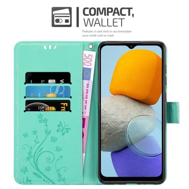 Samsung Galaxy M23 5G Plånboksfodral Skal (Turkos)