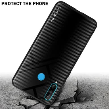 Huawei P30 LITE Skal Fodral Case (Svart)