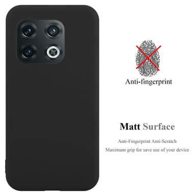 Skal OnePlus 10 PRO 5G Fodral Case (Svart)