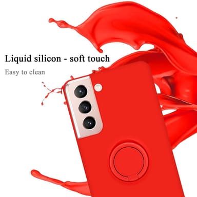 Skal Samsung Galaxy S21 5G Fodral Case (Röd)