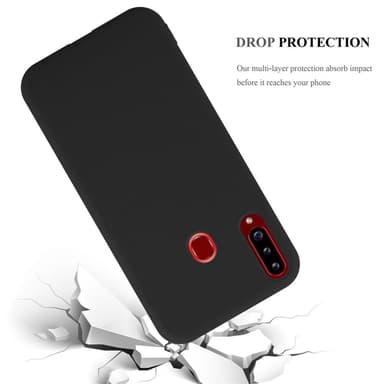 Skal Samsung Galaxy A20s Fodral Case (Svart)
