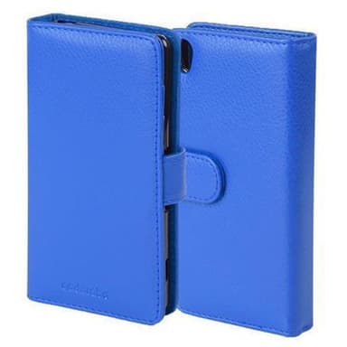 Sony Xperia X Plånboksfodral Skal (Blå)