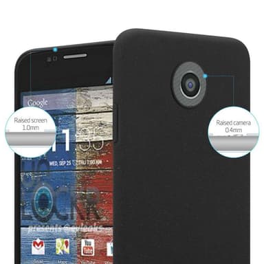 Motorola MOTO G2 Skal Fodral Case (Svart)