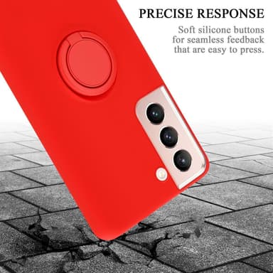 Skal Samsung Galaxy S21 5G Fodral Case (Röd)