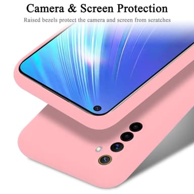 Realme 6 4G / 6s Skal Fodral Case (Rosa)