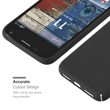 Motorola MOTO G2 Skal Fodral Case (Svart)