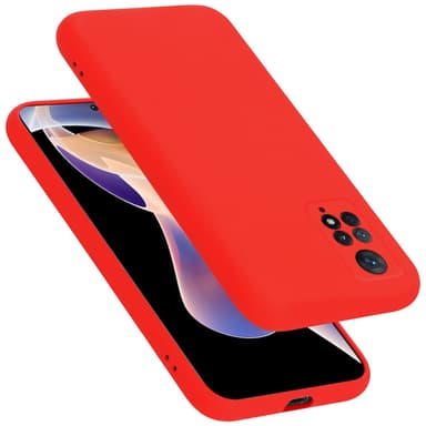 Xiaomi RedMi NOTE 11 PRO 4G / 5G Skal Fodral Case (Röd)