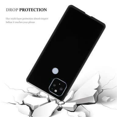 Google PIXEL 5 XL Skal Fodral Case (Svart)