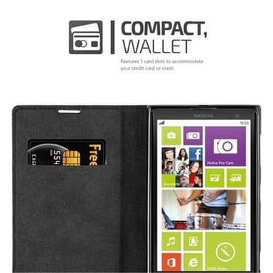 Nokia Lumia 1020 Skal Fodral Case (Svart)