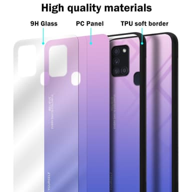 Samsung Galaxy A21s Skal Fodral Case (Svart)